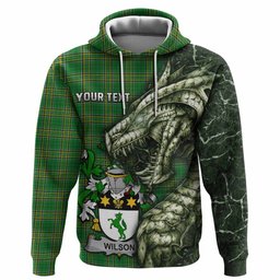 Wilson Irish Clan Hoodie Irish Roots Dragon Soul