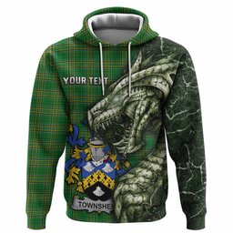 Townshend Irish Clan Hoodie Irish Roots Dragon Soul