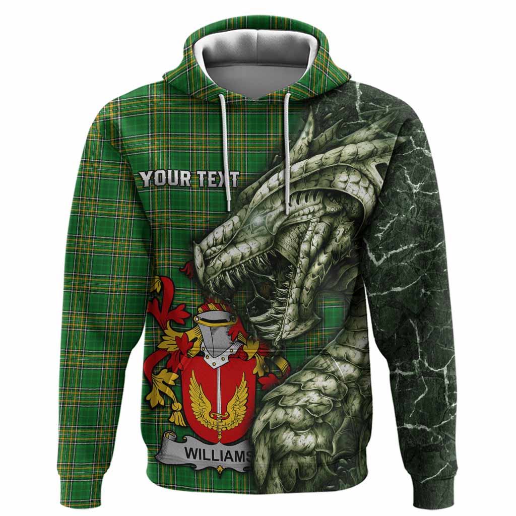 Williams Irish Clan Hoodie Irish Roots Dragon Soul