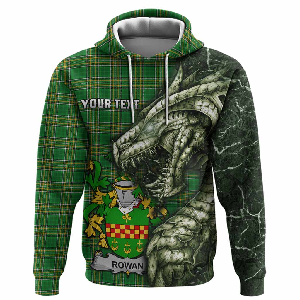 Rowan Irish Clan Hoodie Irish Roots Dragon Soul