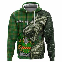 Rowan Irish Clan Hoodie Irish Roots Dragon Soul