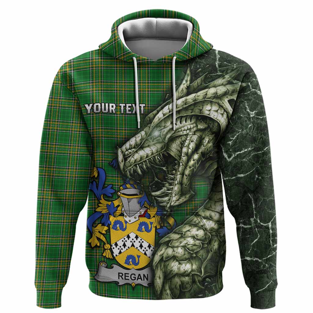 Regan Irish Clan Hoodie Irish Roots Dragon Soul