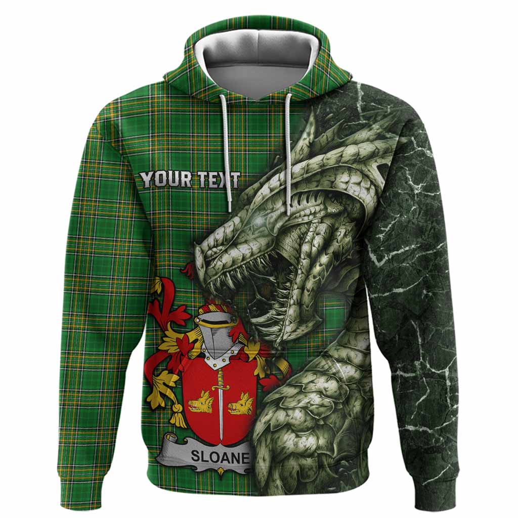 Sloane Irish Clan Hoodie Irish Roots Dragon Soul