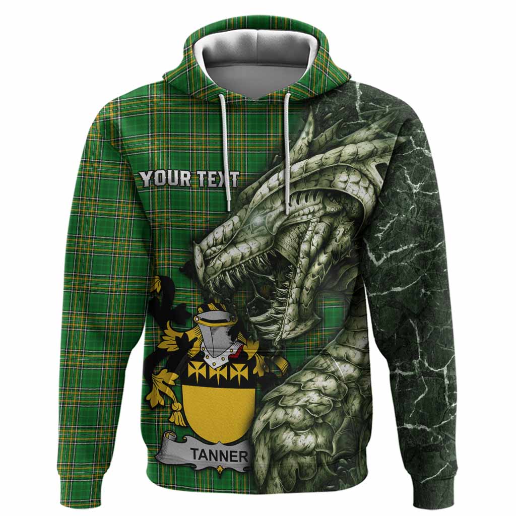 Tanner Irish Clan Hoodie Irish Roots Dragon Soul