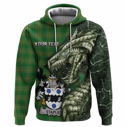Staples Irish Clan Hoodie Irish Roots Dragon Soul