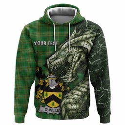 Ouseley Irish Clan Hoodie Irish Roots Dragon Soul