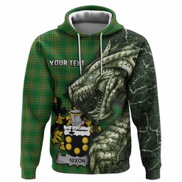 Nixon Irish Clan Hoodie Irish Roots Dragon Soul