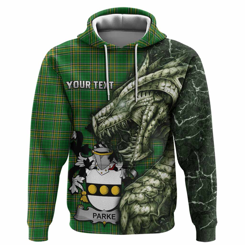 Parke Irish Clan Hoodie Irish Roots Dragon Soul