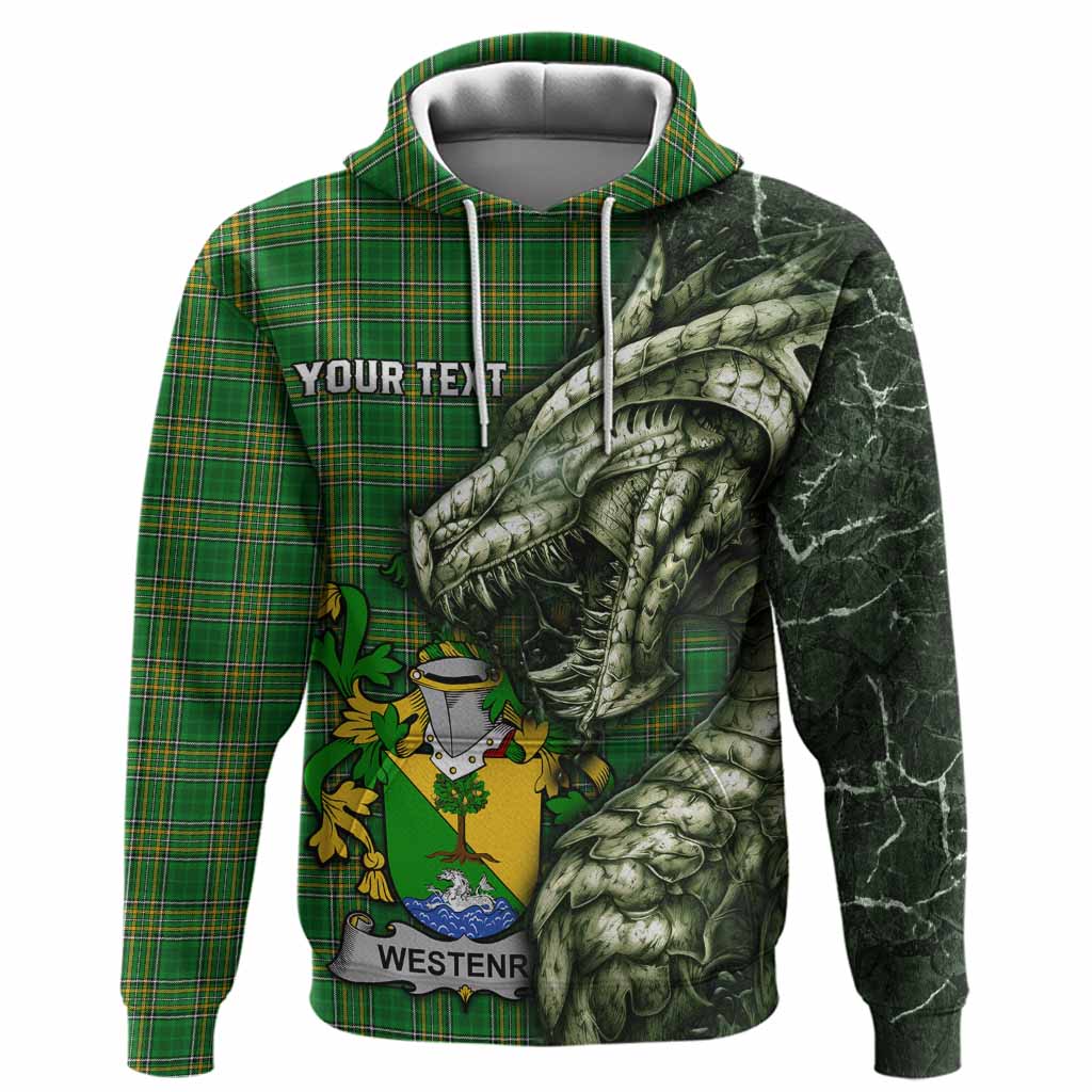 Westenra Irish Clan Hoodie Irish Roots Dragon Soul