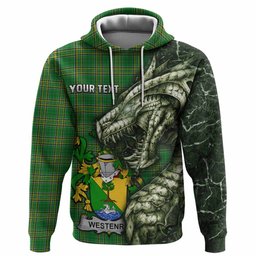 Westenra Irish Clan Hoodie Irish Roots Dragon Soul