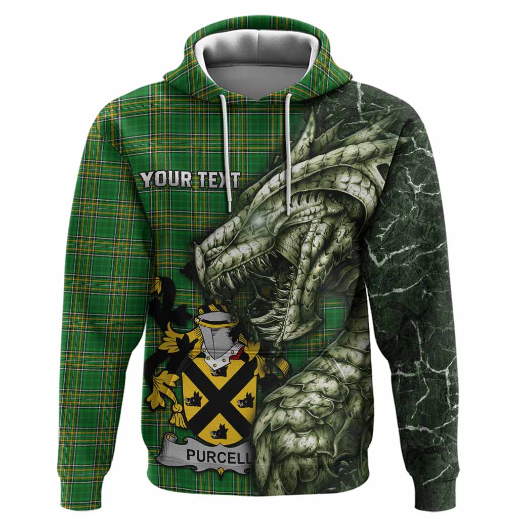 Purcell Irish Clan Hoodie Irish Roots Dragon Soul