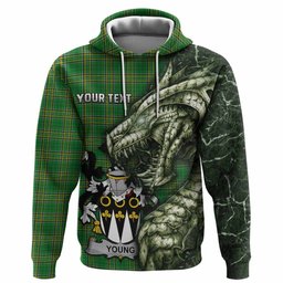 Young Irish Clan Hoodie Irish Roots Dragon Soul