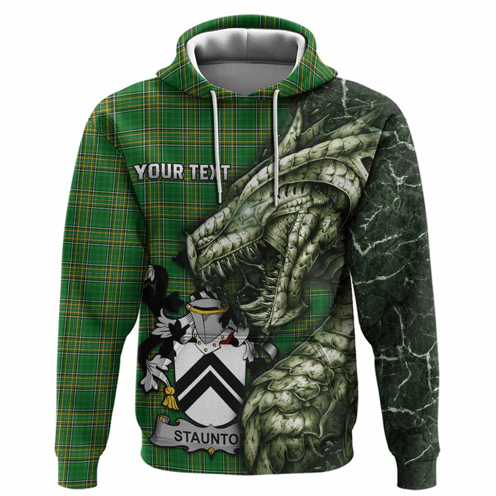Staunton Irish Clan Hoodie Irish Roots Dragon Soul