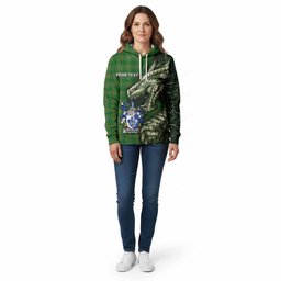 Sherlock Irish Clan Cotton Hoodie Irish Roots Dragon Soul