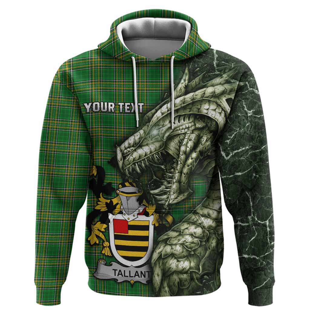 Tallant Irish Clan Hoodie Irish Roots Dragon Soul