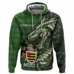 Tallant Irish Clan Hoodie Irish Roots Dragon Soul