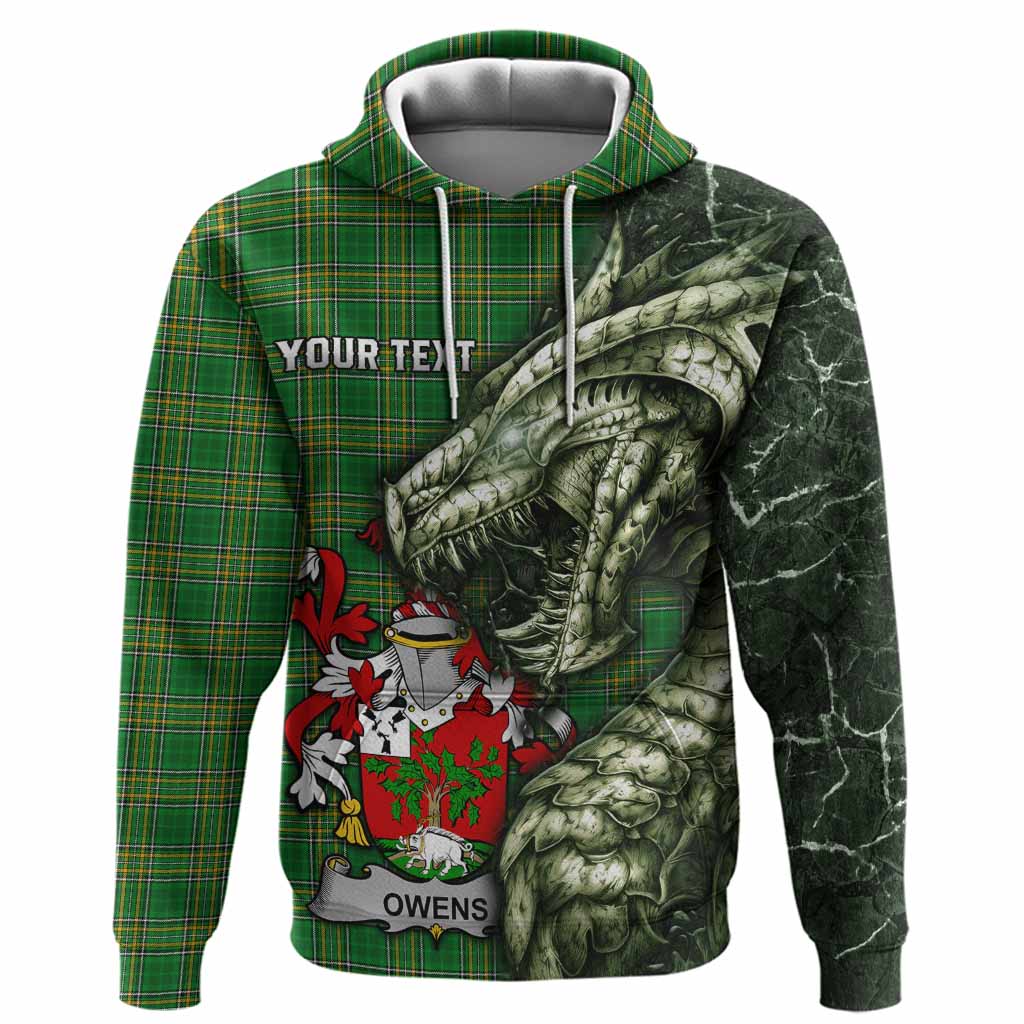 Owens Irish Clan Hoodie Irish Roots Dragon Soul