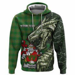 Owens Irish Clan Hoodie Irish Roots Dragon Soul