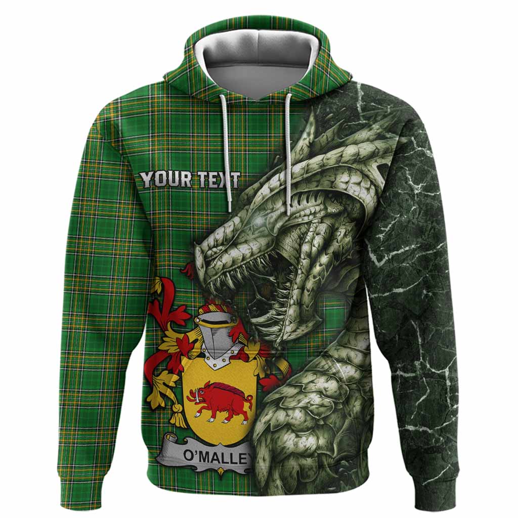 O'Malley Irish Clan Hoodie Irish Roots Dragon Soul