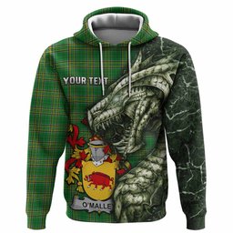 O'Malley Irish Clan Hoodie Irish Roots Dragon Soul
