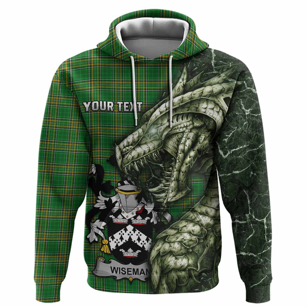 Wiseman Irish Clan Hoodie Irish Roots Dragon Soul