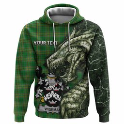 Wiseman Irish Clan Hoodie Irish Roots Dragon Soul