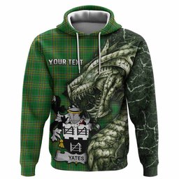 Yeates Irish Clan Hoodie Irish Roots Dragon Soul