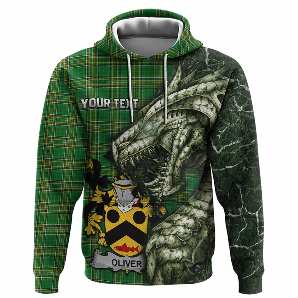 Oliver Irish Clan Hoodie Irish Roots Dragon Soul