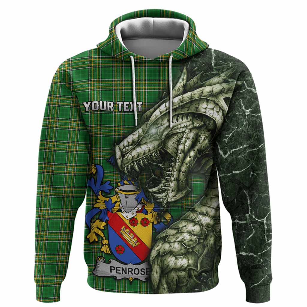 Penrose Irish Clan Hoodie Irish Roots Dragon Soul