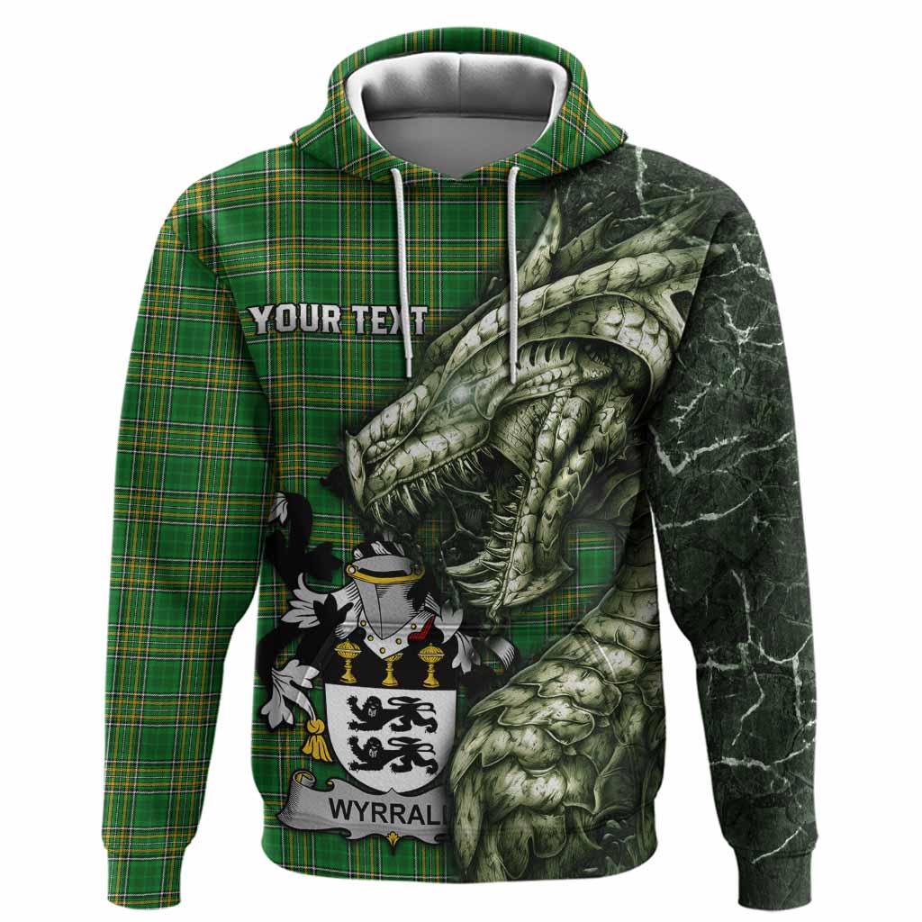 Wyrrall Irish Clan Hoodie Irish Roots Dragon Soul