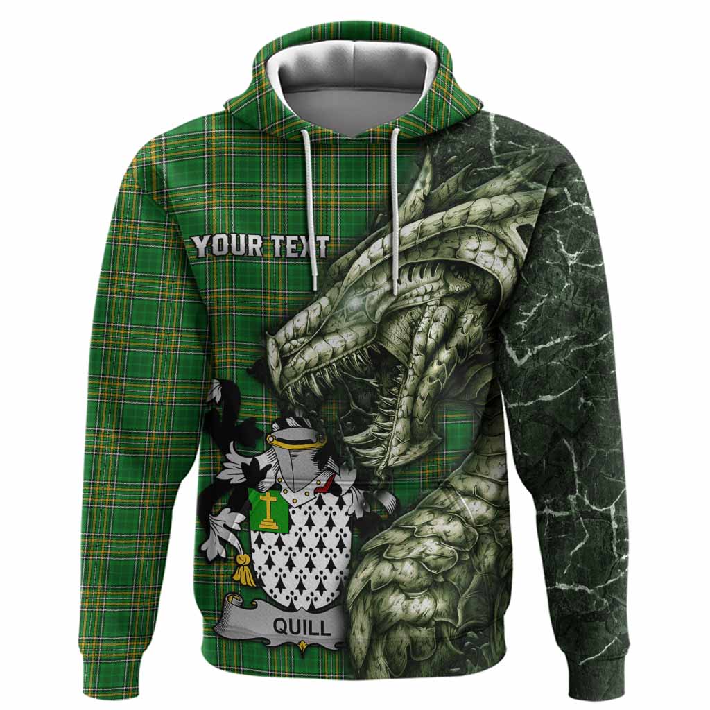 Quill Irish Clan Hoodie Irish Roots Dragon Soul