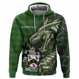 Tallis Irish Clan Hoodie Irish Roots Dragon Soul