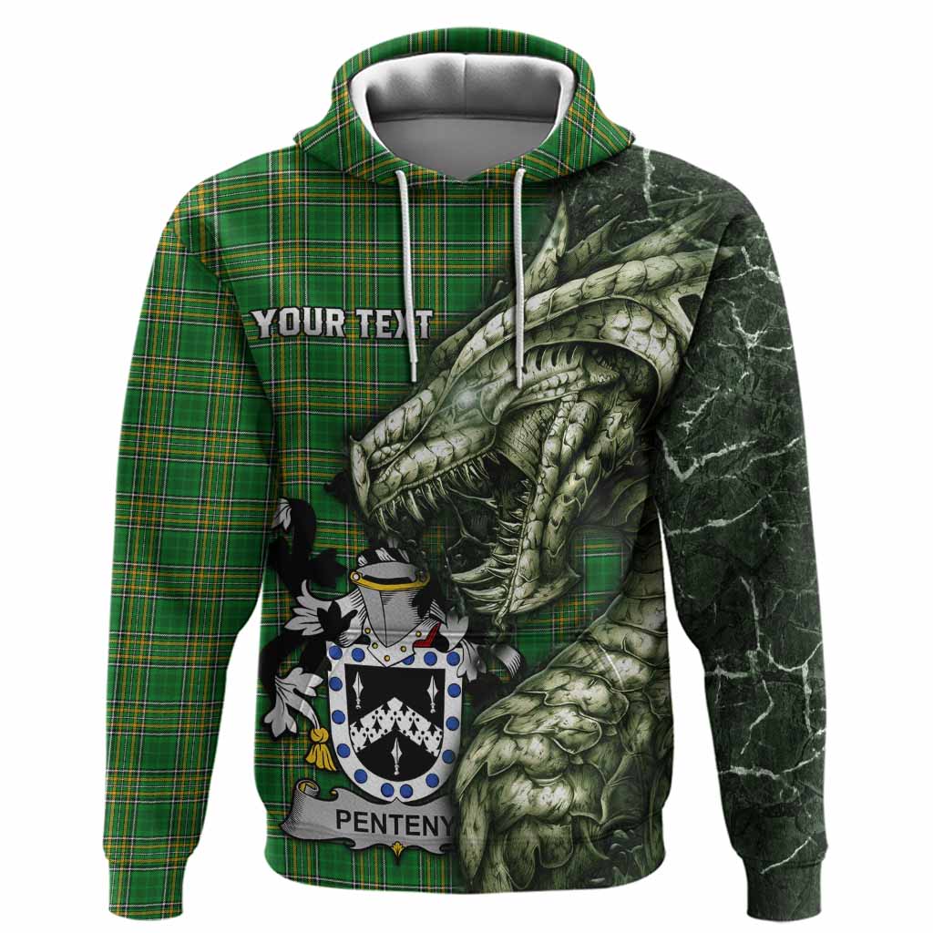 Penteny Irish Clan Hoodie Irish Roots Dragon Soul