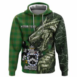 Penteny Irish Clan Hoodie Irish Roots Dragon Soul