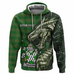 Wakeman Irish Clan Hoodie Irish Roots Dragon Soul