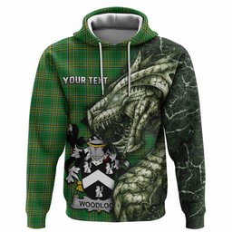 Woodlock Irish Clan Hoodie Irish Roots Dragon Soul