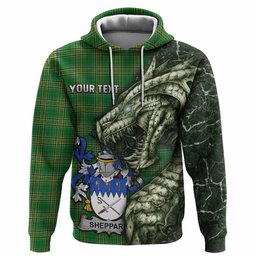 Sheppard Irish Clan Hoodie Irish Roots Dragon Soul