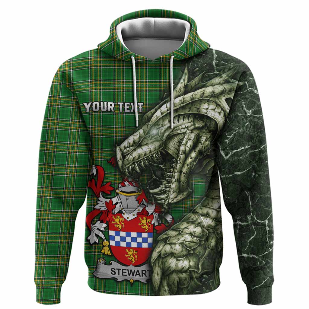 Stewart Irish Clan Hoodie Irish Roots Dragon Soul