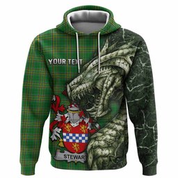 Stewart Irish Clan Hoodie Irish Roots Dragon Soul
