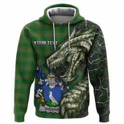 Sheehan Irish Clan Hoodie Irish Roots Dragon Soul