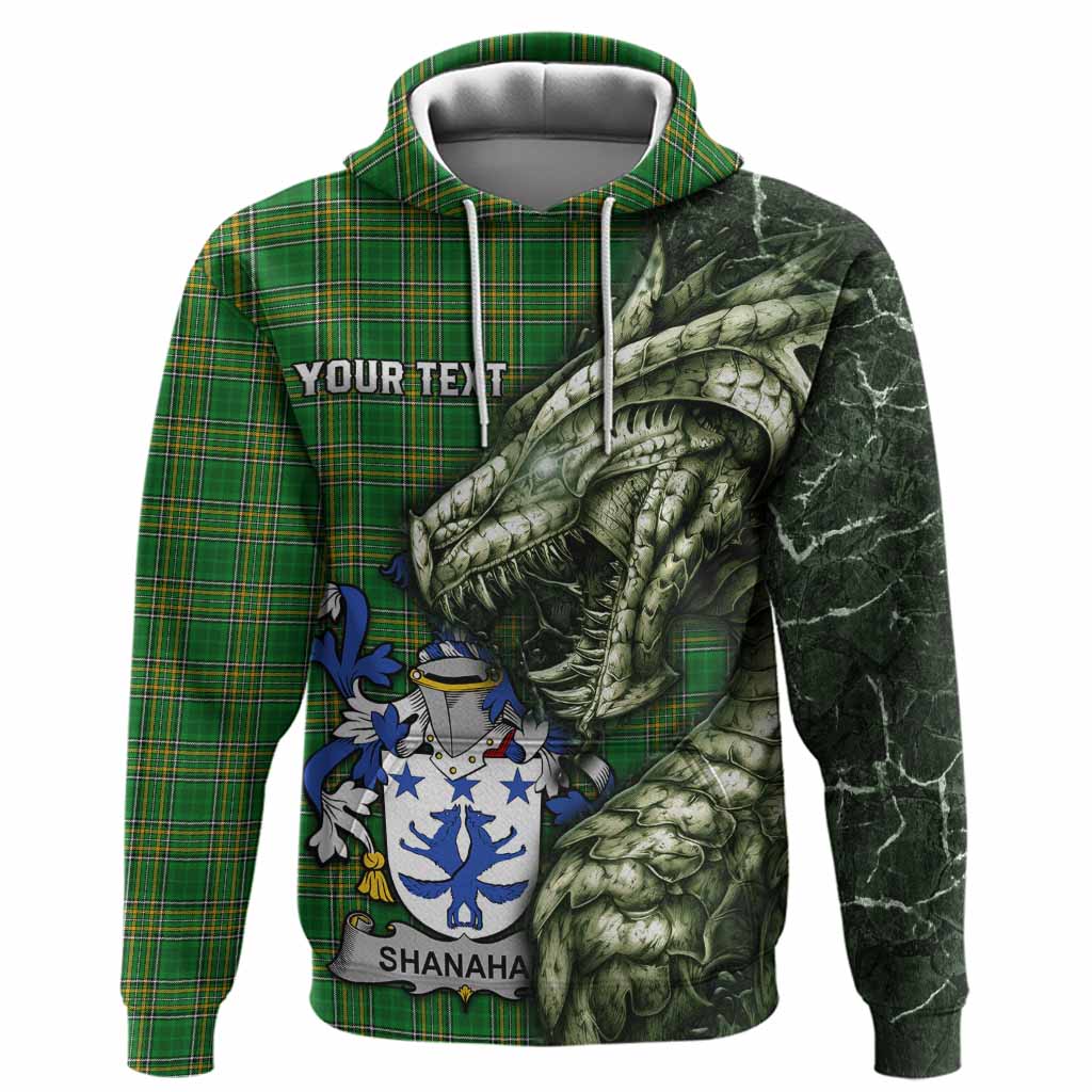 Shanahan Irish Clan Hoodie Irish Roots Dragon Soul