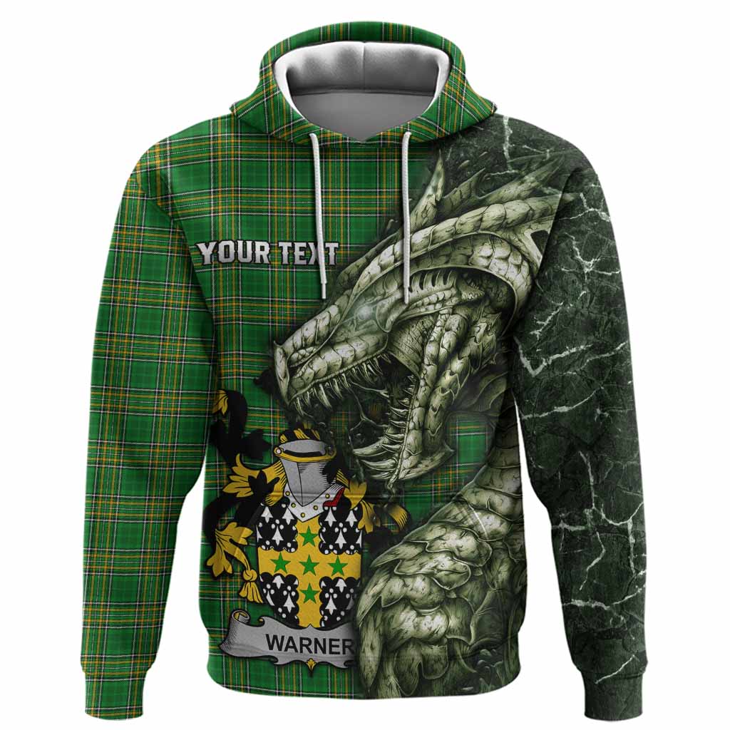 Warner Irish Clan Hoodie Irish Roots Dragon Soul