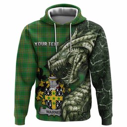 Warner Irish Clan Hoodie Irish Roots Dragon Soul
