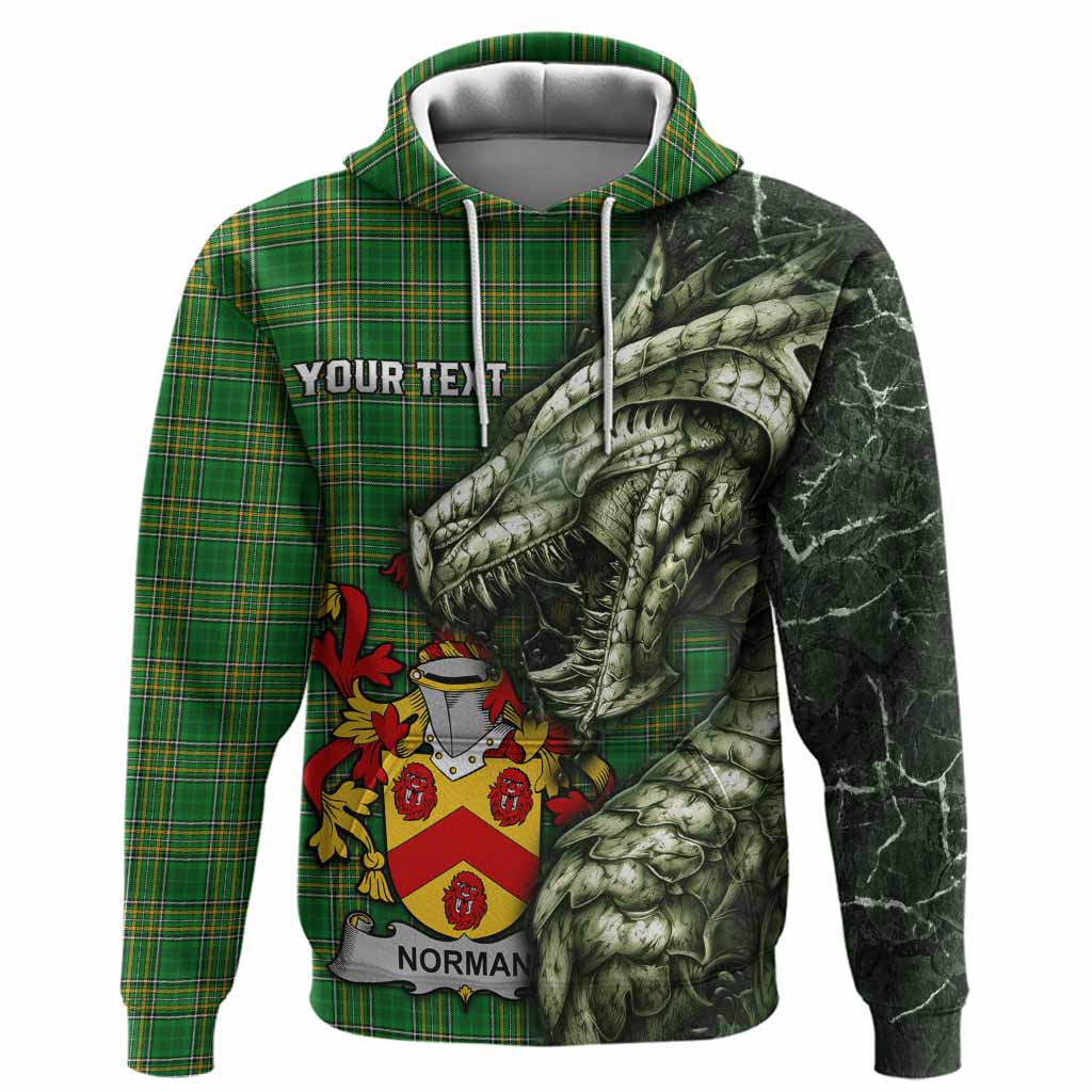 Norman Irish Clan Hoodie Irish Roots Dragon Soul