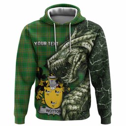 Wotton Irish Clan Hoodie Irish Roots Dragon Soul