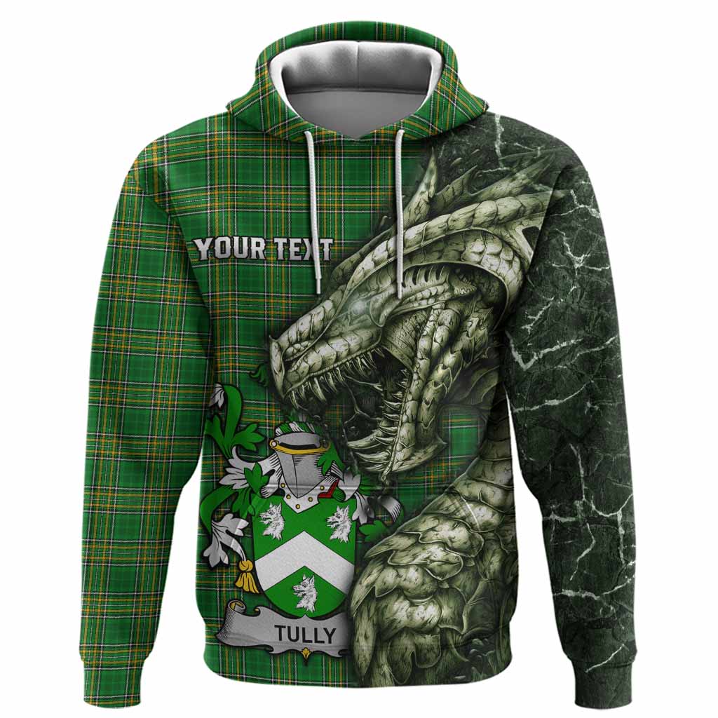 Tully Irish Clan Hoodie Irish Roots Dragon Soul