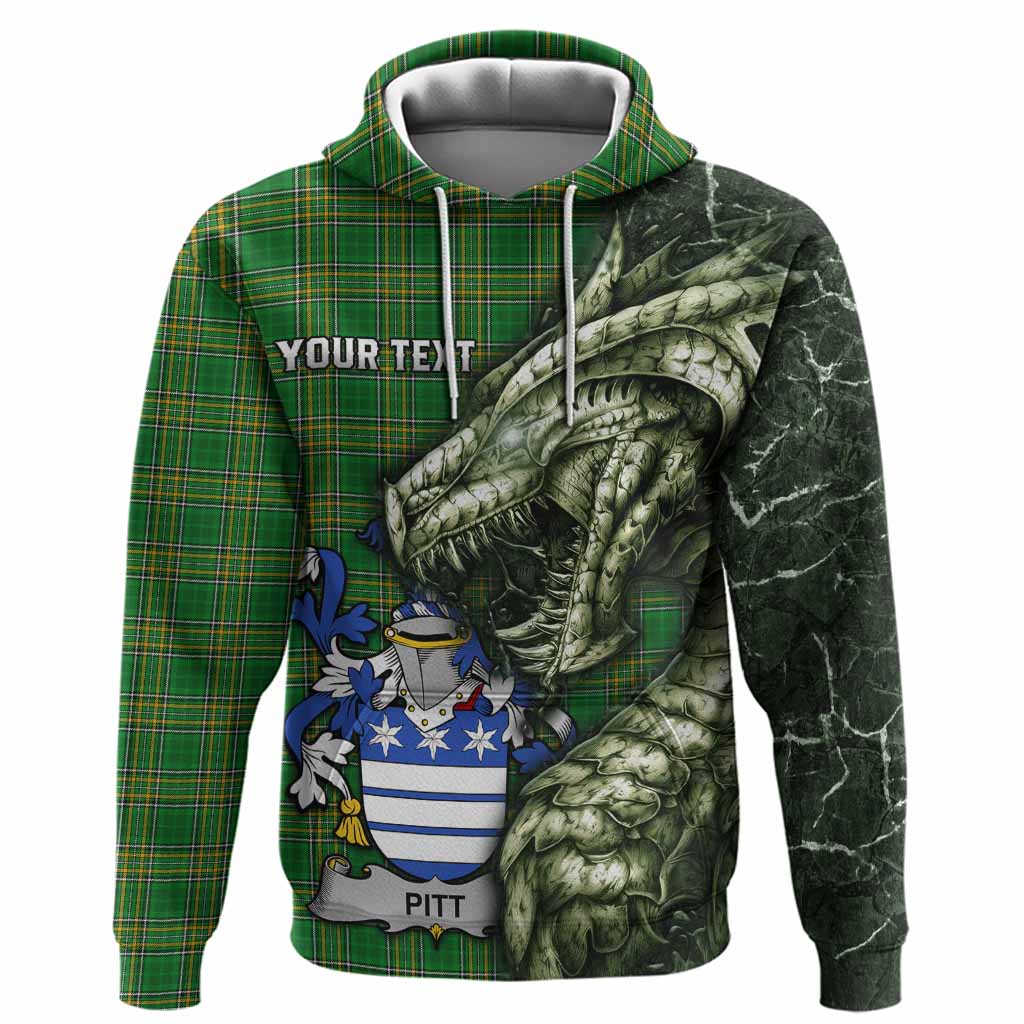 Pitt Irish Clan Hoodie Irish Roots Dragon Soul