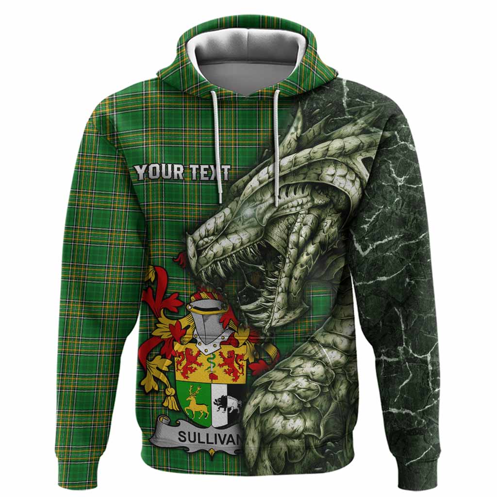 Sullivan Irish Clan Hoodie Irish Roots Dragon Soul