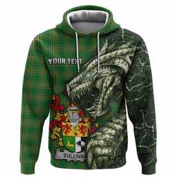 Sullivan Irish Clan Hoodie Irish Roots Dragon Soul