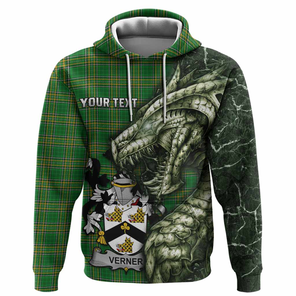 Verner Irish Clan Hoodie Irish Roots Dragon Soul